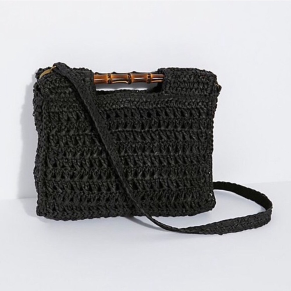 Free People Straw Dreamland Clutch